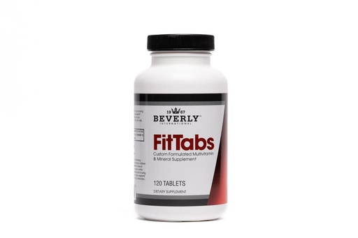 [BRSWIY32BQOBAA3C] Beverly International Fit Tabs Daily Multi-Vitamin/Mineral with Iron Peptonate,120 Tablets. (30 Servings) Notice the Difference. Don’t Miss Out on the Healthy Benefits. Your Mind & Body is Priority.