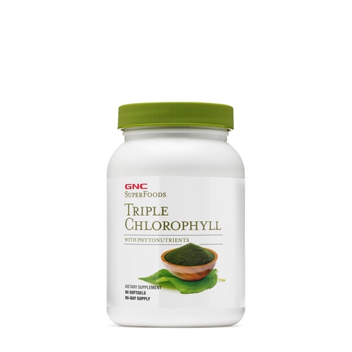 [BRSWIEA4OIHAO33E] GNC Superfoods Triple Chlorophyll, 90 Softgels