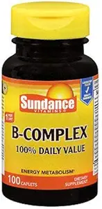 [BRSWGZAZBB6GME3U] Sundance Vitamins B-Complex 100% Daily Value, 100 Count Each (2)