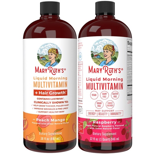 [BRSROAIPAUOWCH3V] MaryRuth Organics Morning Multivitamin Hair Growth Bundle