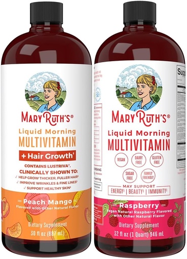 [BRSROAIPAUOWCH3V] MaryRuth Organics Morning Multivitamin Hair Growth Bundle