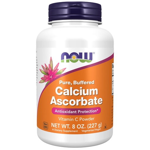[BRSWIYQAO4EB2DDM] NOW Foods Supplements, Calcium Ascorbate Powder, Buffered, Antioxidant Protection*, 8-Ounce