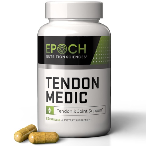 [BRSWGGQFPJ5QIGY6] Tendon Medic Joint & Tendon Support Supplement – Mobility & Flexibility Formula – Natural Non-GMO Capsules for Joint Pain Relief, Tendonitis, Arthritis & Muscle Recovery – 60 Caps