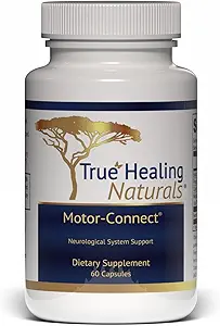 [BRSWGAL5PNYBQCLH] True Healing Naturals - Motor Connect, Brain Supplement - 60 Vegetarian Capsules