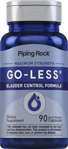 [BRSWIFDQAV4WI2LK] Piping Rock Bladder Control Pills for Women and Men | 90 Capsules | Maximum Strength Formula | Pumpkin Seed Extract | Non-GMO, Gluten Free Supplement