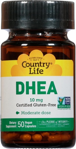 [BRSWIZQRPMDWMDTE] Country Life DHEA 10 MG, 50 CT