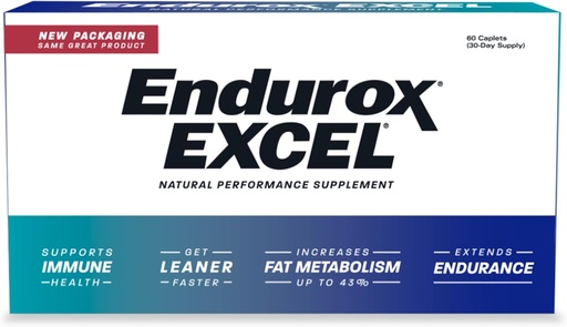 [BRSWIYTZOZ5GK3TX] Pacific Health Endurox Excel Natural Performance Supplement, Aumenta il metabolismo & Costruisce l'endurance con Ciwujia (Ginseng) Root - 60 Caps