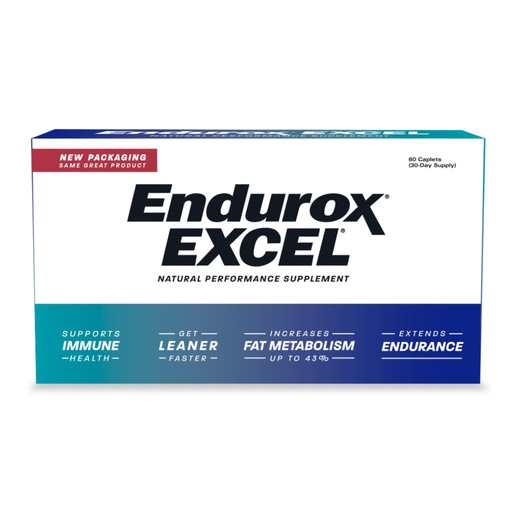 [BRSWIYTZOZ5GK3TX] Pacific Health Endurox Excel Natural Performance Supplement, Increases Metabolism & Builds Endurance with Ciwujia (Ginseng) Root - 60 Caps