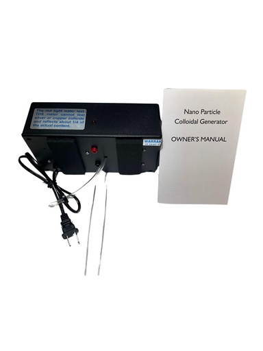 [BRSWGZ34BUCAGEY7] Nano Particle Colloidal Silver Generator