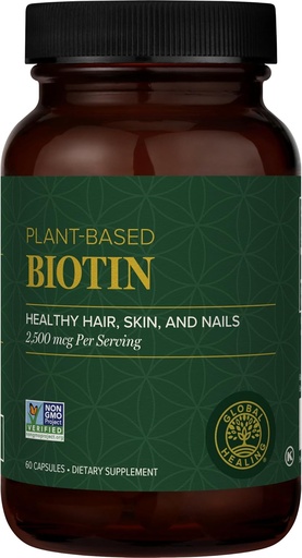 [BRSWGYY3CADRMG3A] Global Healing Center - Biotin (비타민 B7) 머리 성장 보충교재 비타민을 위한 Biotin, 지원 레이디언트 피부, 그리고 더 강한 못, 여자와 남자를 위한 탈모 비타민, 1000mcg 보다는 더 많은 것