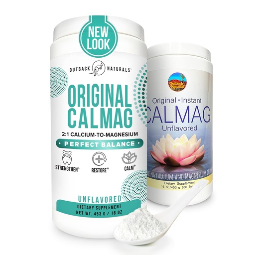 [BRSWGBL2CMIG2ADF] High Absorption 2:1 CalMag Calcium Magnesium Citrate Supplement, Calcium Gluconate Powder, Supports Stress Relief, Sleep & Bone Strength Mineral Drink, Unflavored 16.5 oz (Pack of 1)