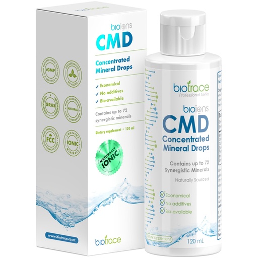 [BRSW2CY7BEJW2AL4] BioTrace Dead Sea Trace Mineral Drops | 72+ Concentrated Trace Minerals, Ionic Liquid Magnesium, Chloride, Potassium | Low Sodium | Energy, Electrolytes, Hydration | 48 Day Supply, 4 fl oz (Pack of 1)
