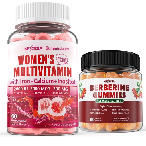 [BRSRA23YBEBBGGY3] Nextdia Berberine + Women Multivitamin