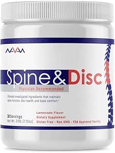 [BRSWYHQEOVYWAFLD] Navan Spine and Disc Osteo Bone Strength & Density Supplement Powder with Calcium, Phosphorus, Vitamin D, Glucosamine, Chondroitin, MSM, & Turmeric by Clinical Experts