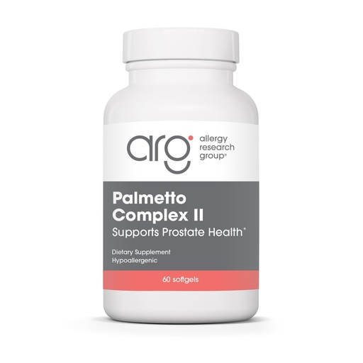 [BRSWIYAOBQBWOEAV] Allergy Research Group Palmetto Complex II - Prostate Support, Saw Palmetto for Men & Women, with Lycopene, Pumpkin Seed Oil, Zinc - 60 Count