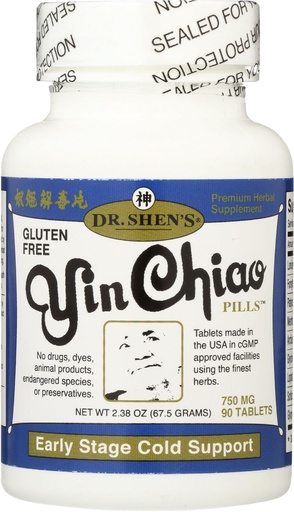 [BRSWIYT3PMDBSCY7] Dr. Shen's YIN CHIAO 90 Tablets