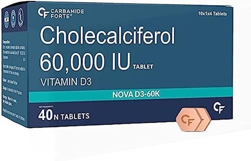 [BRSROZL2CAFBQADD] Puritans Vitamin D3 60000 IU - Chewable Cholecalciferol Vitamin D Supplement for Women & Men - 40 Tablets