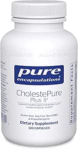 [BRSWI237ON5W2EA3] Pure Encapsulations CholestePure Plus II | Phytosterol, Berberine and Flavonoid-Rich Bergamot Extract to Support Healthy Lipid Metabolism and Cardiometabolic Health | 120 Capsules
