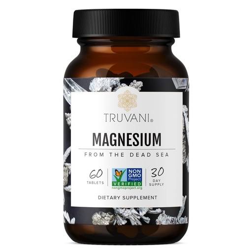 [BRSWGBACAAHGAGTO] Truvani Magnesium 400mg Oxide Tablets | 60 Tablets | Supports Calm and Sleep, Healthy Bones, Muscle Health, Digestive Health | Non-GMO, Vegan Pills