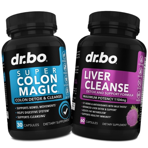 [BRSRAZIFAV6WYHLB] Colon Cleanser Detox & Liver Cleanse - 15 Day Colon Cleanse Pills Probiotic & Liver Detox Support Supplement Milk Thistle Dandelion - Bowel Movement Supplements for Intestinal Stomach Bloating Gut