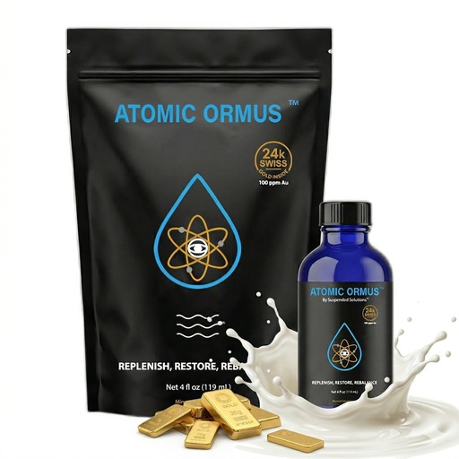 [BRSWG2YZC57QGGY2] Liquid Monoatomic 24k Gold ORMUS – 4oz, 24k Gold Platinum Iridium ORMUS, Energetically Enhanced, Memory, Energy, Stamina & Vitality, Vegan Supplement