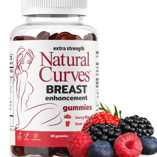[BRSW2EA5A57BU2T5] Breast Enhancement Gummies – Bust Firming & Lifting Support – Plant-Based Herbal Formula for Fuller, Perkier Breasts – Feminine Health Supplement – Made in USA – 60 Gummies