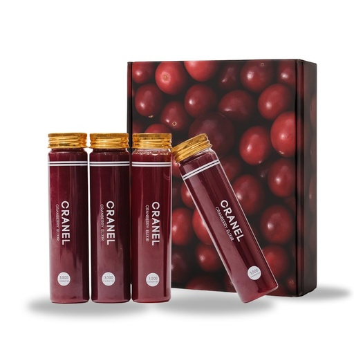 [BRSROZD5OYGWYCQU] CRANEL UTI Support Cranberry Elixir, 4X Bottles (Monthly Supply) Clinically-Proven & Antibiotic-Free, Packed with 3,000 Real Cranberries (Tart Taste) Vegan & Non-GMO, Zero Added Sugar
