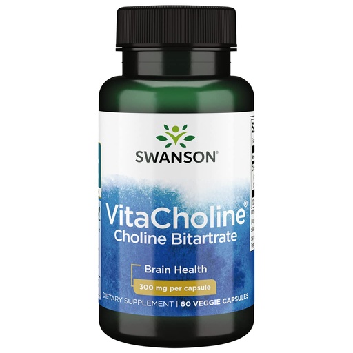 [BRSWIHYNAADWGHDU] Swanson ULT VITACHOLINE 300MG 60 Veg CAPS