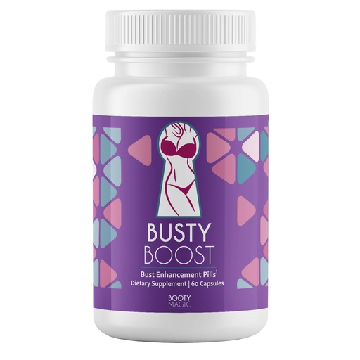 [BRSRAHYLCMIGKCLO] Busty Boost Breast Enhancement Pills - Enhancement & Enlargement Pills for Bigger Boobs & Growth. Natural Fenugreek, Saw Palmetto & Maca Formula. Fuller, Firmer Breasts in 1-2 Months – Made in USA
