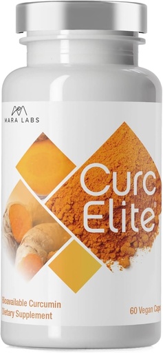 [BRSROZIRABYBS3QU] Mara Labs CurcElite Curcumin | Estratto di curcuma 95% Curcuminoidi | Vegan, No Filler e Non-GMO | 60 capsule vegane