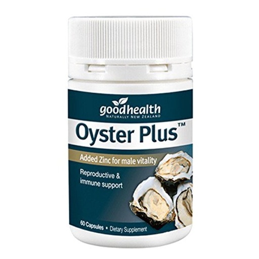 [BRSWGZY5DMFAMDLK] Goodhealth Zinc Plus Oyster Extract – 60 Capsules – Natural Marine-Sourced Zinc Supplement – Imported from New Zealand