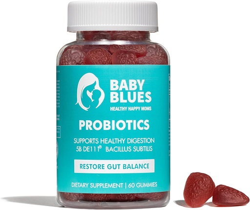 [BRSRMZDQCRYRUH3Z] Baby Blues Probiotic Gummies для жінок – Органічна полуничка Flavor – Гут, Імун, шкіри та вагінальне здоров’я – 5 Billion CFU DE111 Зв'язатися з нами