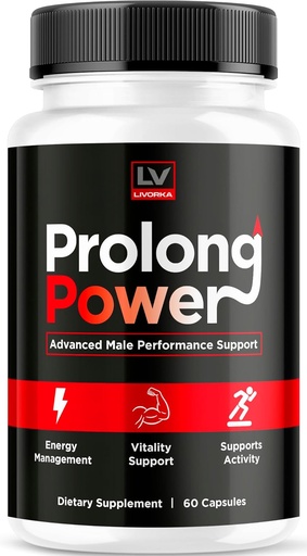 [BRSRA2YKOQJR4EQZ] LIVORKA Prolong Power Pills for Men, Prolong Power, Prolong Power Capsules, Prolong Power Supplement, ProlongPower Capsules for Men, Prolong Power Original Pills Review, 60 Pills for 1 Month