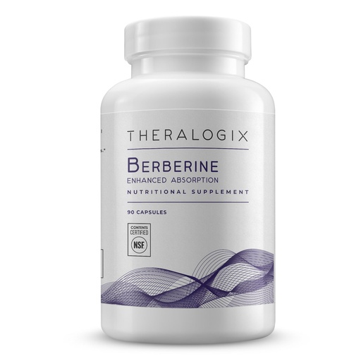 [BRSROBIFAQCWGFD5] Theralogix Berberine Enhanced Absorption - 90-Day Supply - Made with Berberine Phytosome to Help Support Healthy Metabolism & Hormone Balance* - NSF Certified - 90 Capsules