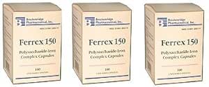 [BRSWKHDZCJYGMCI2] Ferrex 150 Polysaccharide Iron Complex Capsules By Breckenridge - 100 Ea by Marble Medical