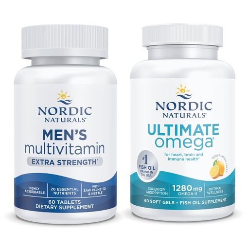 [BRSROFD7OV7AG3L6] Nordic Naturals Starter Pack - Men's Multivitamin Extra Strength, Ultimate Omega