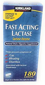 [BRSWIYQ7CB6RMHY3] Kirkland Signature Fast Acting Lactase - 180 Caplets