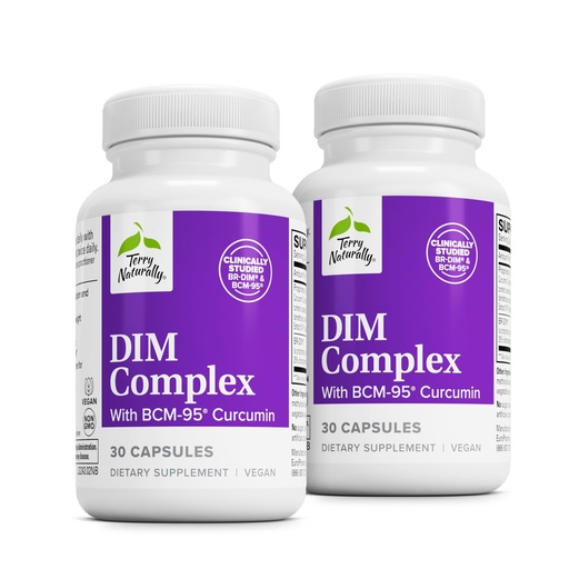 [BRSROEI2BZYQA2Y7] Terry Naturally DIM Complex - Dietary Supplement with BCM-95 Curcumin - Supplement to Support Healthy Hormone Balance, Liver Health & Menopause Symptom Relief - 30 Capsules, 2 Pack (60 Capsules)