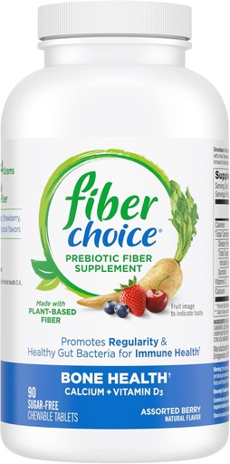 [BRSWIEYHB56GKHDK] Fiber Choice Bone Health 90 Tablets | Discontinued by The Manufacturer
