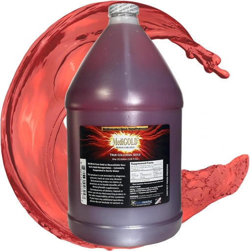 [BRSWIELQAQFR2YDY] 真实的胶合金 - 1 U.S. Gallon in BPA 自由塑料罐