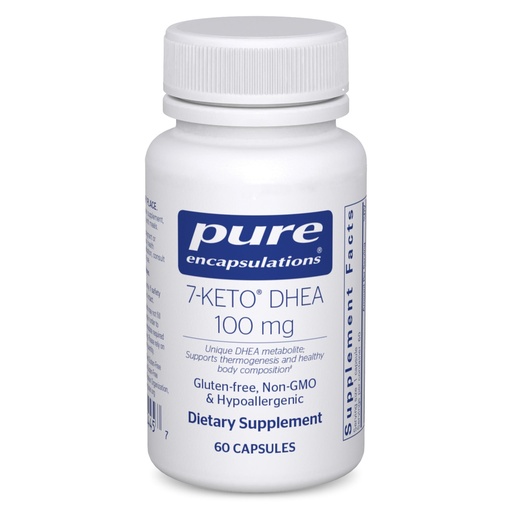 [BRSWIYY3AIOGY2AV] Pure Encapsulations 7-Keto DHEA 100 mg | Unique DHEA Metabolite Supplement to Support Thermogenesis and Healthy Body Composition* | 60 Capsules