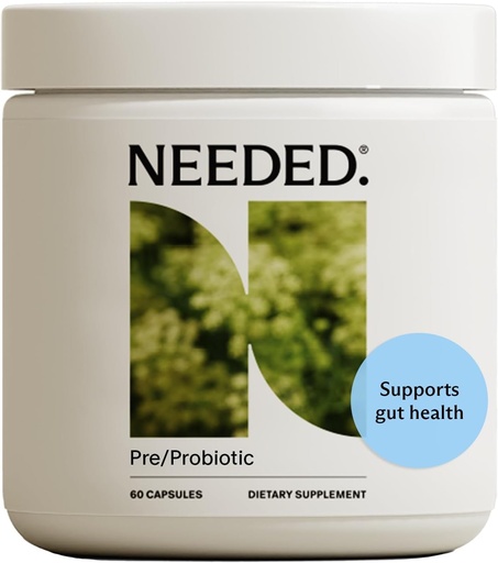 [BRSWYGQLOINA2DQ4] Needed. Expertly-Formulated & Tested Prebiotic & Probiotic for Prenatal, Pregnancy, Breastfeeding, & Postpartum | Balance Mood, Boost Immunity, Healthy Microbiome for Mother & Baby | 60 Capsules
