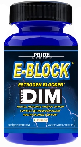 [BRSWIGIZAVYBYGT2] Pride Nutrition E-Block DIM Supplement 700MG Extra Strength Estrogen Blocker | Hormone Balance for Men and Women | M e n o p a u s e, Acne, Hot Flashes Relief, PCT & P r o s t a t e Support 60 Ct.
