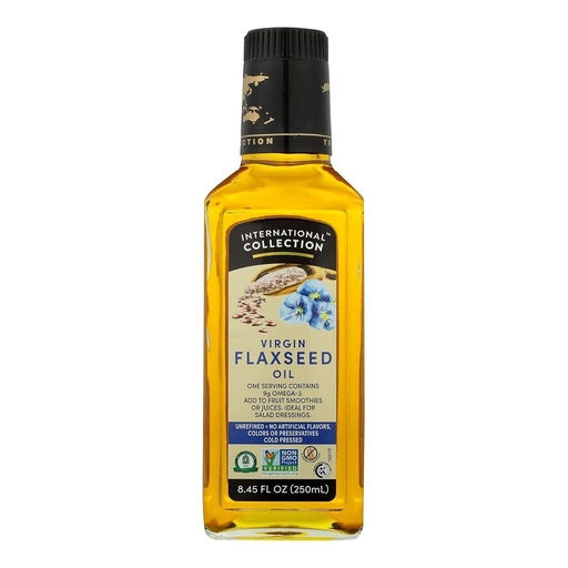 [BRSWIZQ2BIGGOCDA] International Collection, Oil Flax Seed, 8.45 OZ (Pack of 6)