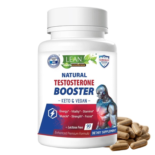 [BRSWGYIOPIGWCHTK] Testosterone Libido Booster Male Enhancing Supplement for Men, Vegan Tongkat Ali DHEA Boron L-arginine Hornygoatweed Zinc Muscle Builder Workout Energy Pill w/ Tribulus Terrestris Maca Root 90 Capsule
