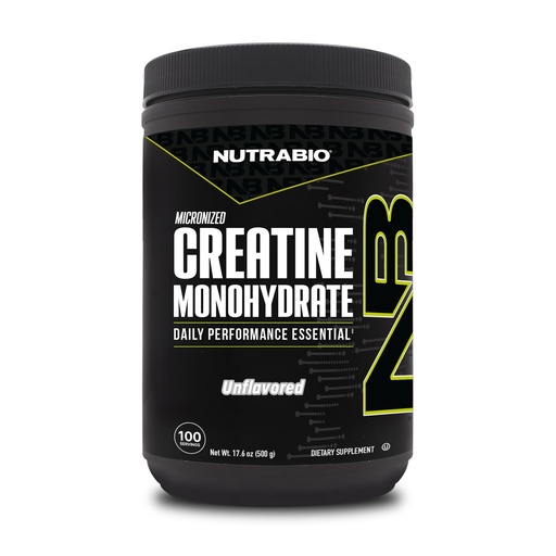 [BRSWIYL2OAARODDO] NutraBio Pure Micronized Creatine Monohydrate Powder Supplement, Unflavored, (500 g) - Supports Bulk Muscle Energy, Recovery, and Strength - HPLC Tested Creatine Powder Supplement for Men and Women