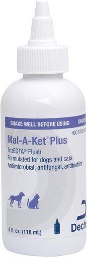 [BRSROEL7CAGQIYIU] Mal-A-Ket Plus TrizEDTA Skalošana kaķiem un suņiem, 4 oz