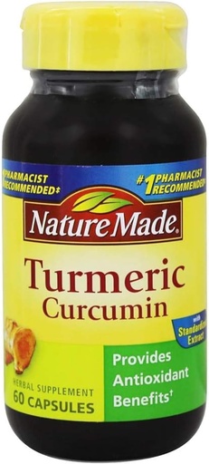 [BRSWIGACCIFWAGQV] Turmeric Curcumin 60 Capsules