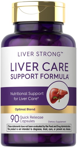 [BRSRMHAFDFYGYHQY] Carlyle Liver Support Supplement for Men and Women | 90 Capsules | Complex Blend with Milk Thistle, NAC, Dandelion Root Extract | Non-GMO and Gluten Free