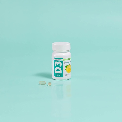 [BRSW2ZATOUIRMFDX] Vitamina D3 Diario cápsulas para adultos (1000 IU) - Gluten-Free, Non-GMO, soporta saúde ósea e sistema inmunitario - 60 cápsulas